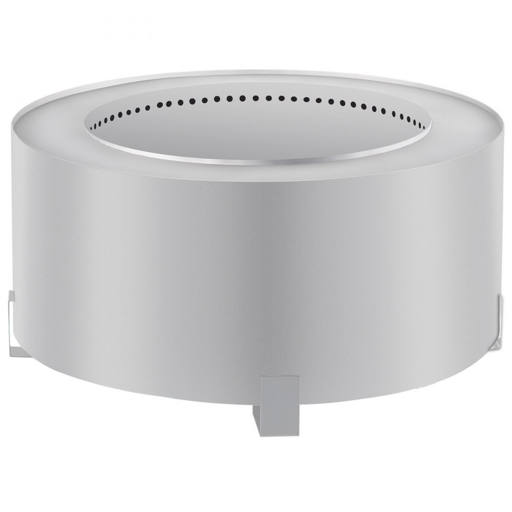 VEVOR Pozo de Fuego sin Humo Acero Inoxidable Brasero Grande 27 pulgadas