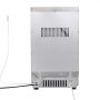 Máquina de hielo comercial VEVOR, 36 kg/24 h con capacidad de almacenamiento de 5,9 kg, de sobremesa/independiente/bajo mostrador, fabricada en acero inoxidable con pantalla LED y autolimpieza, ideal para el hogar, bares y restaurantes.