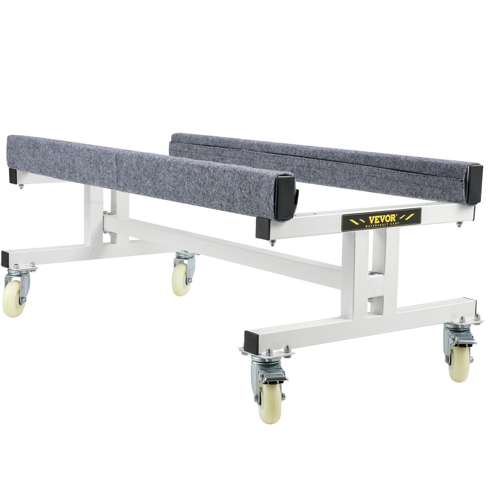 VEVOR Watercraft PWC Dolly, soporte para moto acuática de 1300 libras de capacidad, remolque de almacenamiento para barcos de ancho ajustable con cuatro ruedas y dos frenos, carrito para embarcaciones para esquí, pesca, barco, velero