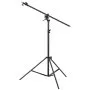 Soporte de iluminación de aluminio VEVOR, altura máxima de 390 cm, soporte de fotografía ajustable con brazo articulado, bolsa de arena, capacidad de carga máxima de 5 kg, tornillo de 0,63 cm, para softbox, flash de estudio, paraguas y anillo de luz.