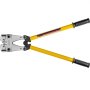 VEVOR Herramienta de crimpado de cables de batería 10-120 mm2, Herramienta de crimpado de terminales de cable para terminales de alambre de servicio pesado, Herramienta de crimpado de terminales de cable de batería para AWG 8-4/0, Herramienta de crimpado de terminales hexagonales para corte y crimpado de cables de alambre