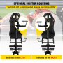 VEVOR Racing Simulator Asiento ajustable para juegos de conducción Asiento reclinable con soporte de palanca de cambios apto para PS4 PS3 Xbox Logitech Racing Simulator Seat Racing Wheel Stand Cockpit (Asiento, PS3/PS3/G29/G920)