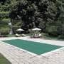 VEVOR Cubierta de seguridad para piscina de 16 x 40 pies, cubierta de piscina enterrada apta para material de polipropileno, cubierta de seguridad rectangular para piscina verde, cubierta de seguridad de malla sólida para piscina cubierta de seguridad de invierno