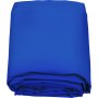 Cubierta de seguridad para piscina VEVOR, 45,7 m de diámetro, cubierta de PVC azul, cubierta de seguridad redonda para piscina enterrada, cubierta sólida para piscina, protección invernal.