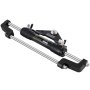 Kit de dirección hidráulica para barco VEVOR con varillas de acero inoxidable y cilindro hidráulico negro.