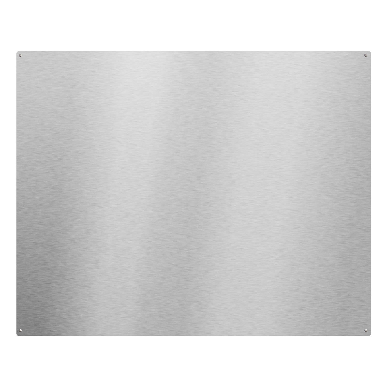 VEVOR Protector contra Salpicaduras 760 x 610 x 0,7 mm, Panel Antisalpicaduras de Acero Inoxidable, Panel Metálico de Pared para Campana Extractora, Orificios Pretaladrados, para Estufa, Cocina