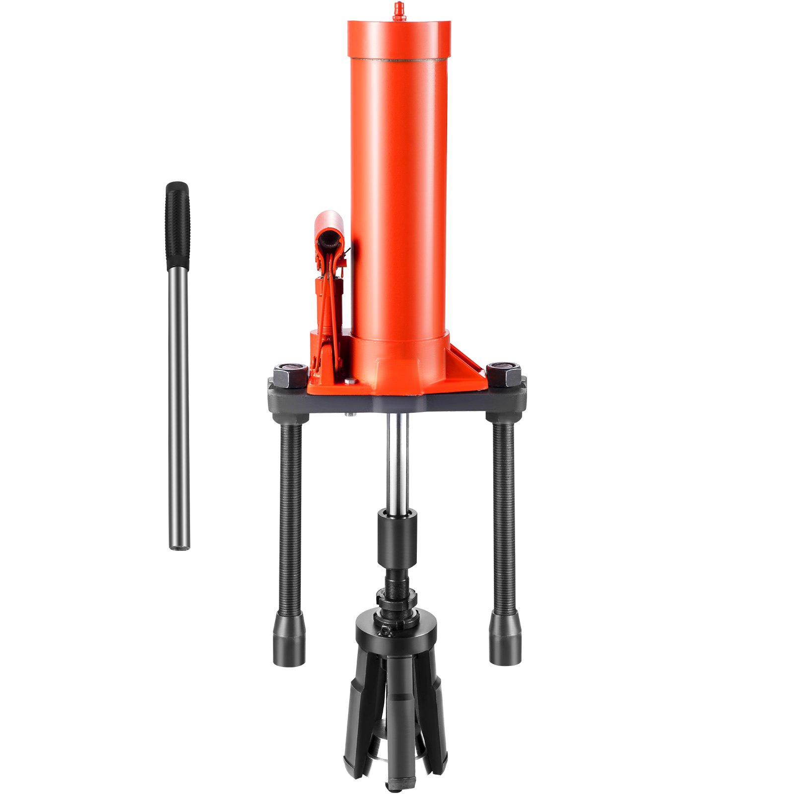 Extractor de revestimiento de cilindro hidráulico VEVOR, herramienta extractora de revestimiento de 15 toneladas, tanto de tipo seco como de tipo húmedo, diámetro de ajuste de 80 mm-140 mm, juego de herramientas extractor de revestimiento de cilindro universal para reparación y desmontaje de automóviles