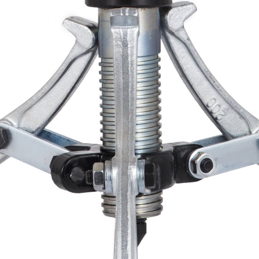 Extractor hidráulico VEVOR 5T, extractor de engranajes hidráulicos, juego de extractor de 3 mordazas, extractor de cojinetes hidráulicos 3 en 1, kit de herramientas de cilindro de extracción de cojinetes de tres brazos