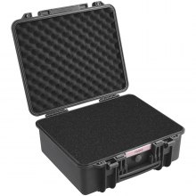 Estuches duros para pistola VEVOR con estuche para pistola bloqueable de espuma de PU precortado para 6 pistolas