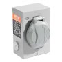 Kit de cable y caja de entrada de alimentación para generador VEVOR de 50 amperios, 20 pies, cable de alimentación para generador NEMA 14-50P/SS2-50R STW 6/3+8/1 AWG con conector de bloqueo giratorio, caja de entrada preperforada para conexión del generador a la vivienda, certificado ETL