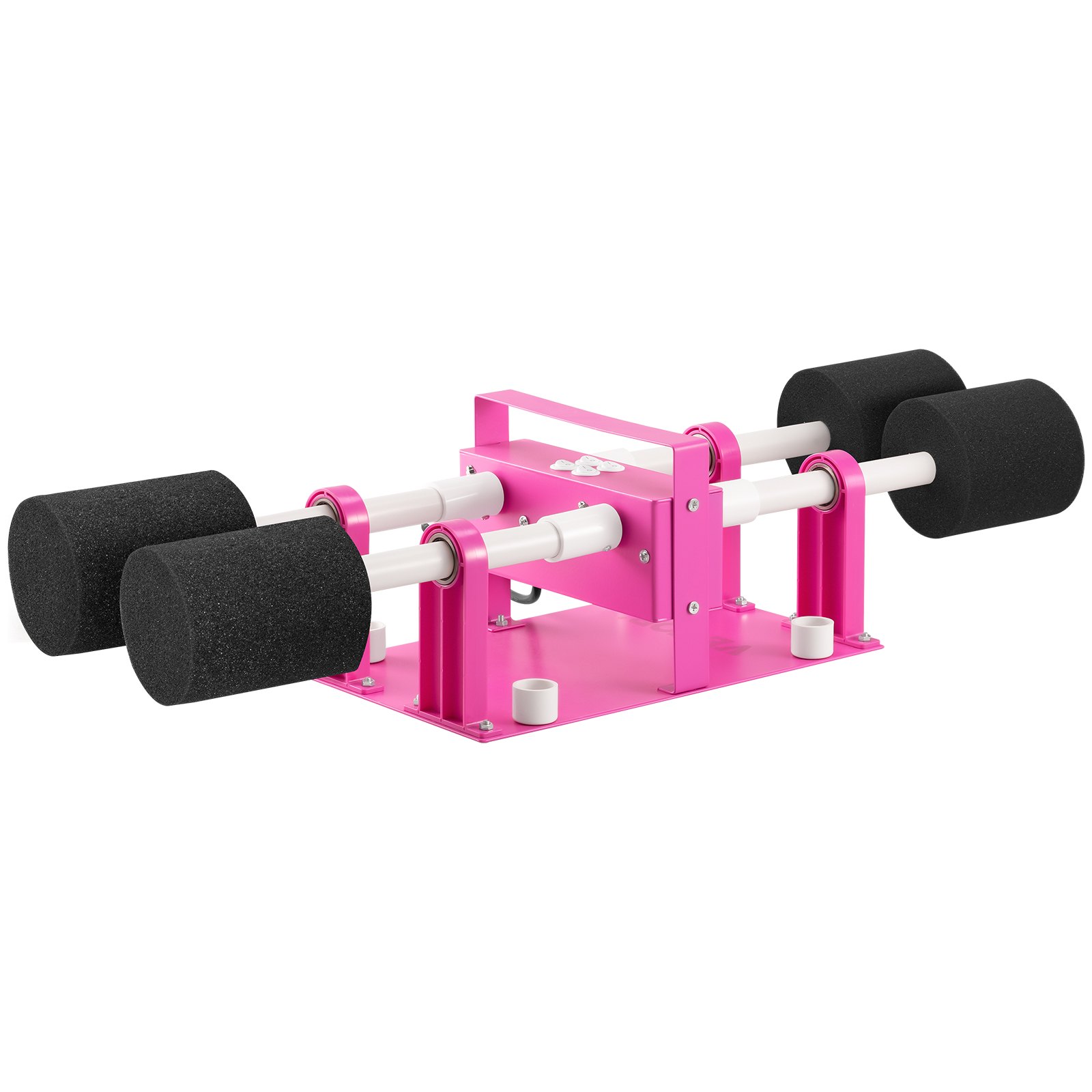 Volteador de 4 tazas VEVOR rosa con soportes de espuma negra para hacer manualidades con vasos.