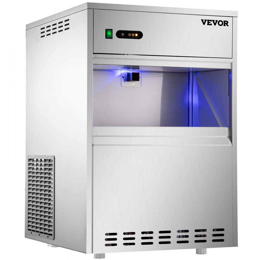 VEVOR Maquina De Hielo Fabricador De Hielo Máquina para Hacer Hielo 88 Lbs Máquina de Hacer Hielo de Encimera 380 W