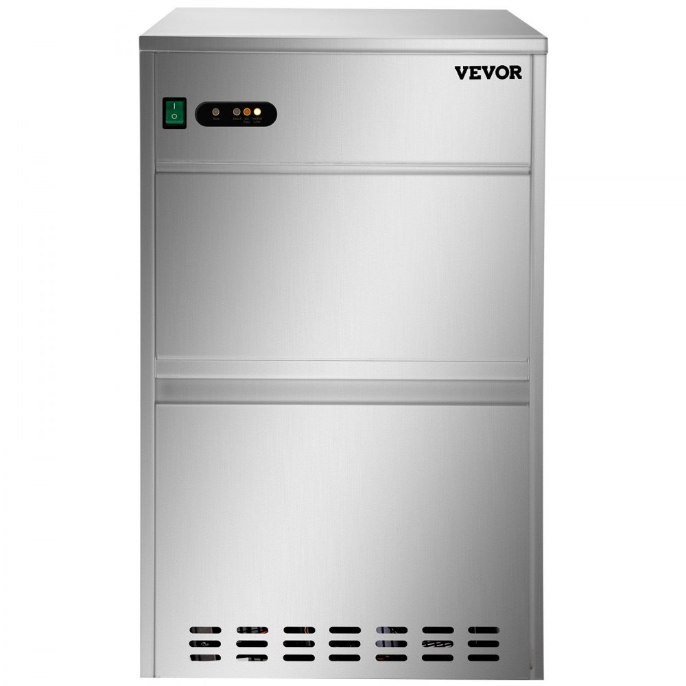 VEVOR Maquina De Hielo Fabricador De Hielo Máquina para Hacer Hielo 88 Lbs Máquina de Hacer Hielo de Encimera 380 W