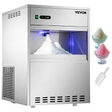 VEVOR Maquina De Hielo Fabricador De Hielo Máquina para Hacer Hielo 154 kg Máquina de Hacer Hielo de Encimera 540 W