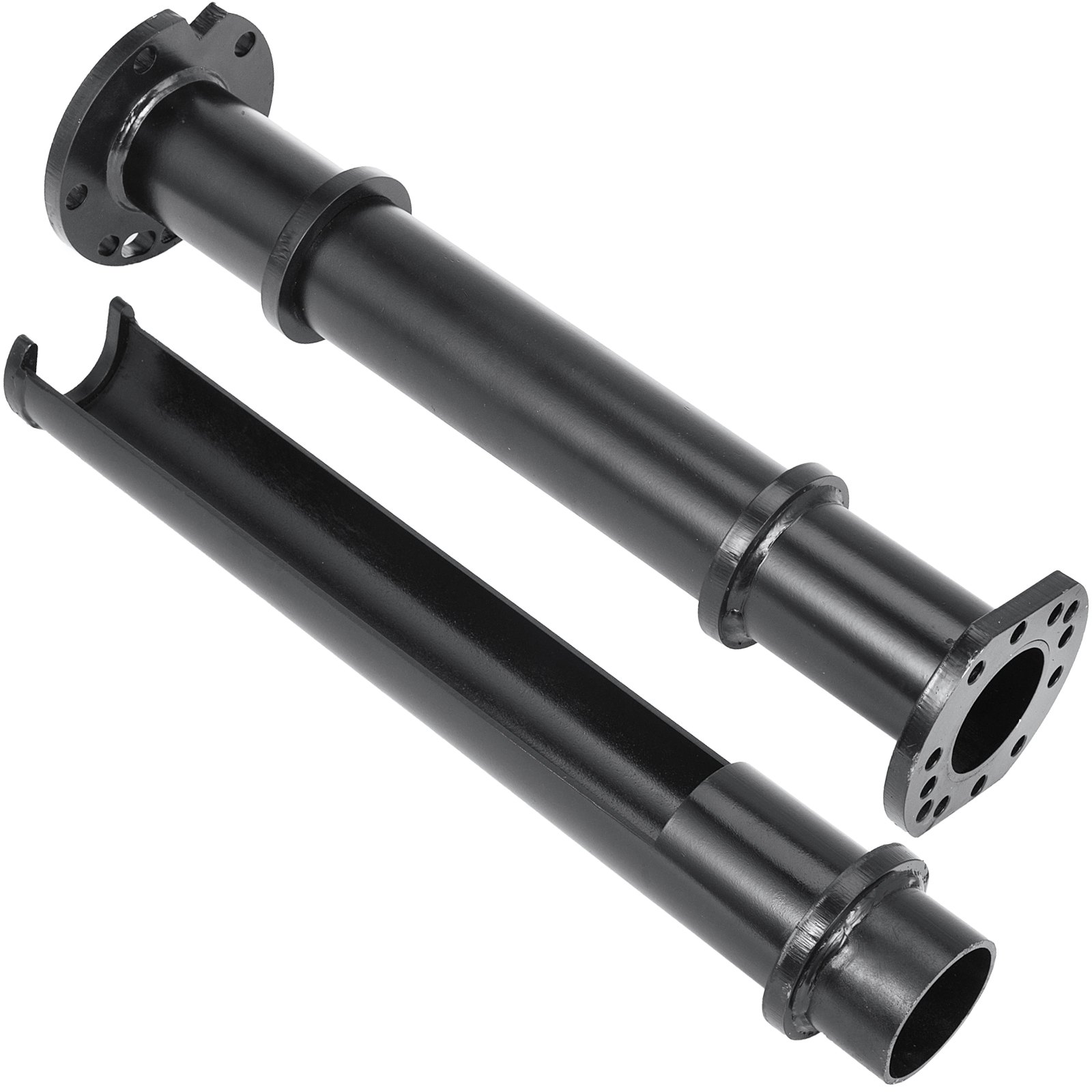 dos componentes de metal negro del extractor de cojinetes del eje trasero de Toyota VEVOR.