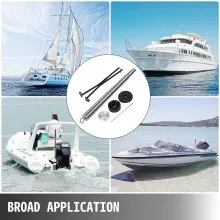 Barra de alineación VEVOR, rodamiento de cardán, juego de herramientas de fuelle de sellado para Mercruiser 91-805475A1