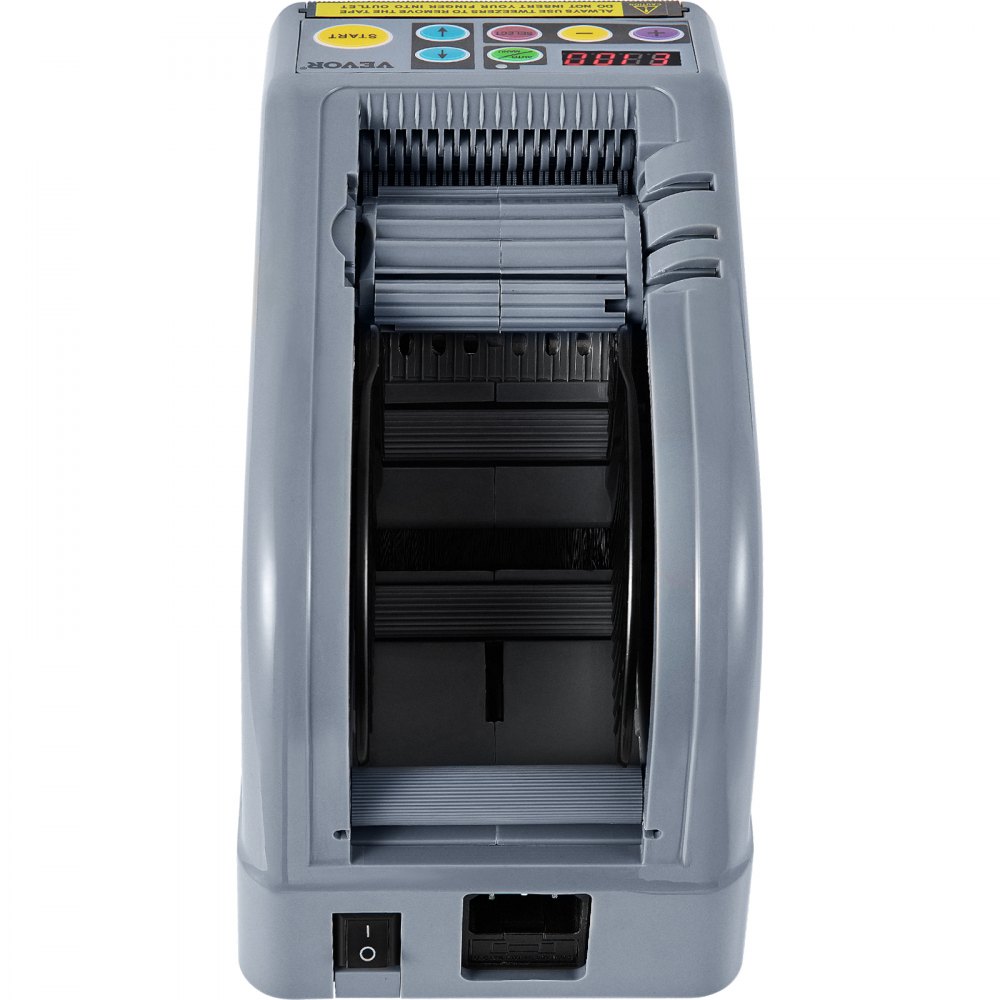 Dispensador de cinta automático VEVOR, cortador de cinta eléctrica adhesiva, máquina de embalaje, máquina cortadora de cinta, ancho de cinta de 6-60mm