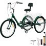 VEVOR Tuspuzz Tricycle Adult 26’’ Wheels Adult Tricycle 7-Speed 3 Wheel Bikes For Adults Three Wheel Bike For Adults Adult Trike Adult Folding Tricycle Foldable Adult Tricycle 3 Wheel Bike Trike For Adults