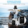 Filtro giratorio VEVOR con sistema automático de autolimpieza inteligente y módulo de descarga automática con pantalla táctil.