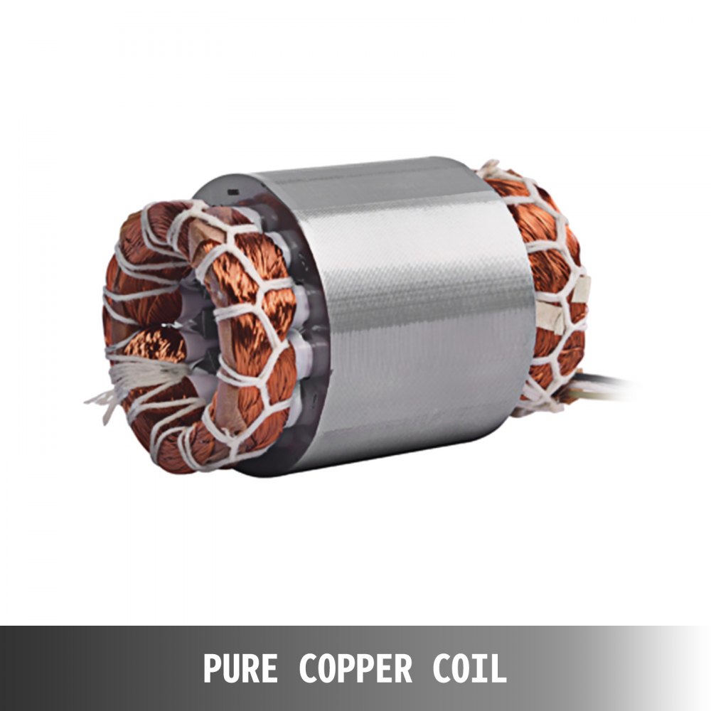Motor vibrador de hormigón VEVOR con bobina de cobre puro.