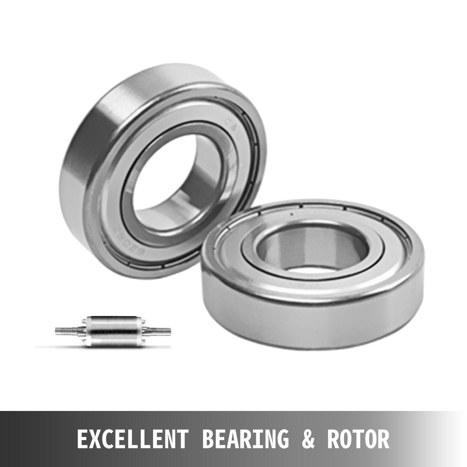 Cojinetes y rotor para vibradores de hormigón VEVOR, que destacan por su excelente rendimiento.