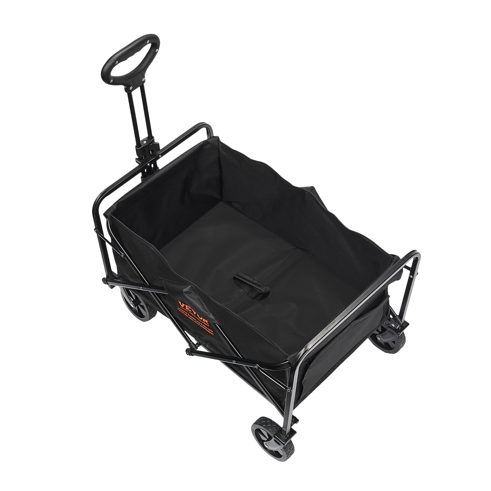 VEVOR Carro plegable de 2 pies cúbicos, carro de playa resistente, 220 libras
