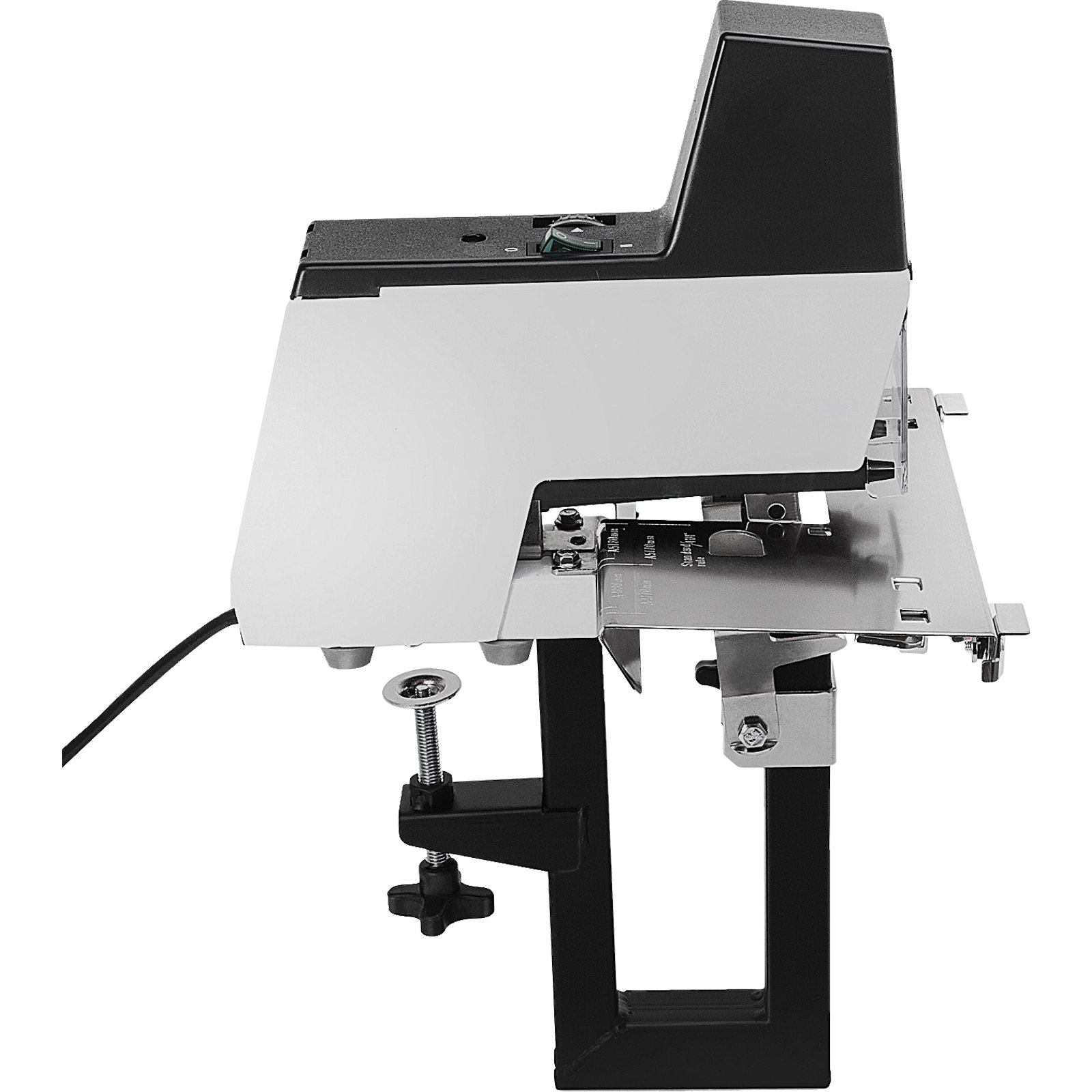 Grapadora eléctrica VEVOR Rapid 106, máquina de encuadernación de sillín automática, máquina de encuadernación plana y de libros de alta resistencia, 2-50 hojas, 110V