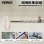 VEVOR Cable calefactor de tubería autorregulable, cinta térmica de 30 pies 5 W/pie para protección contra congelación de tuberías, protege mangueras de PVC, tuberías de metal y plástico de la congelación, 120 V