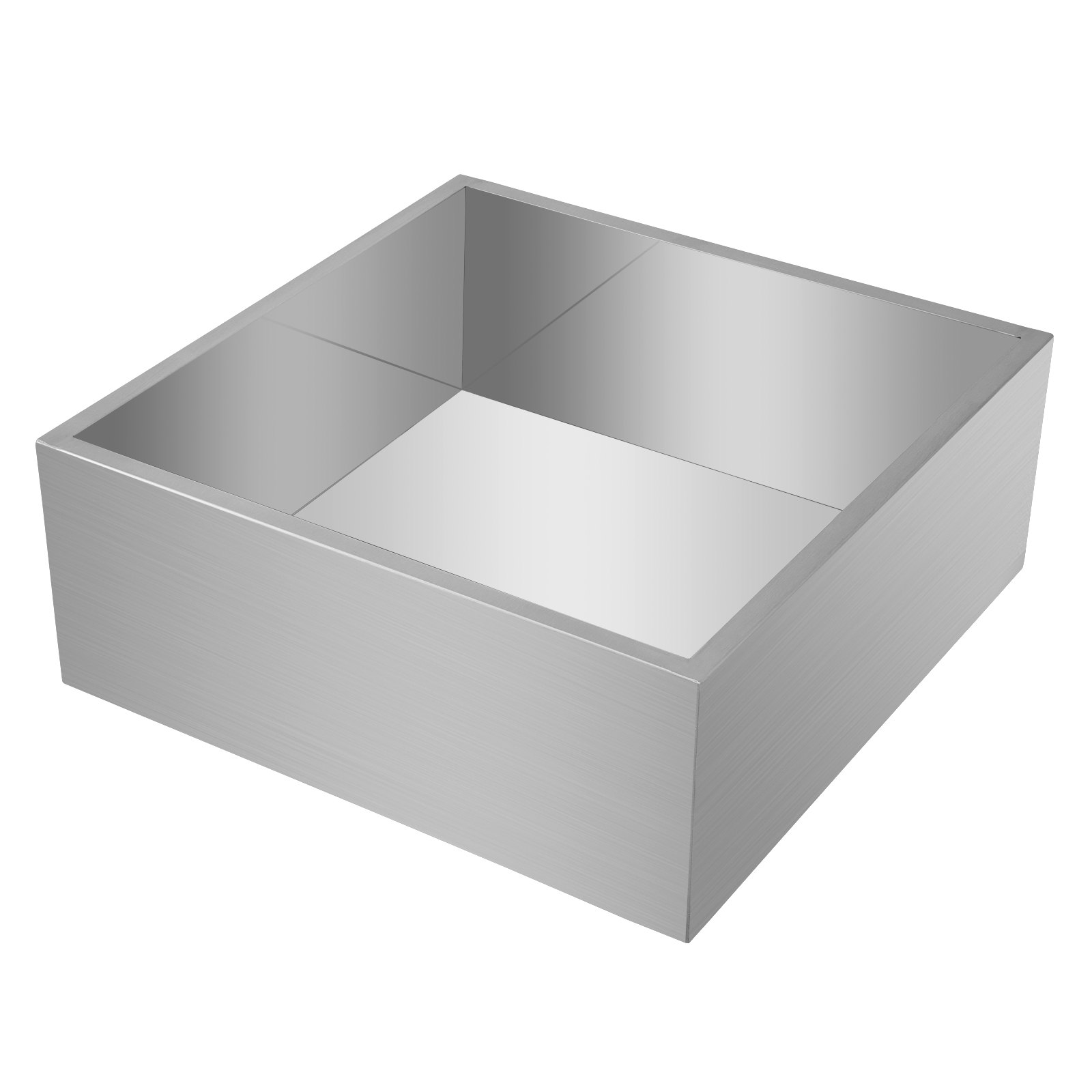 Bandeja evaporadora de jarabe de arce VEVOR de 24 x 24 x 9,5 pulgadas, de acero inoxidable, con válvula