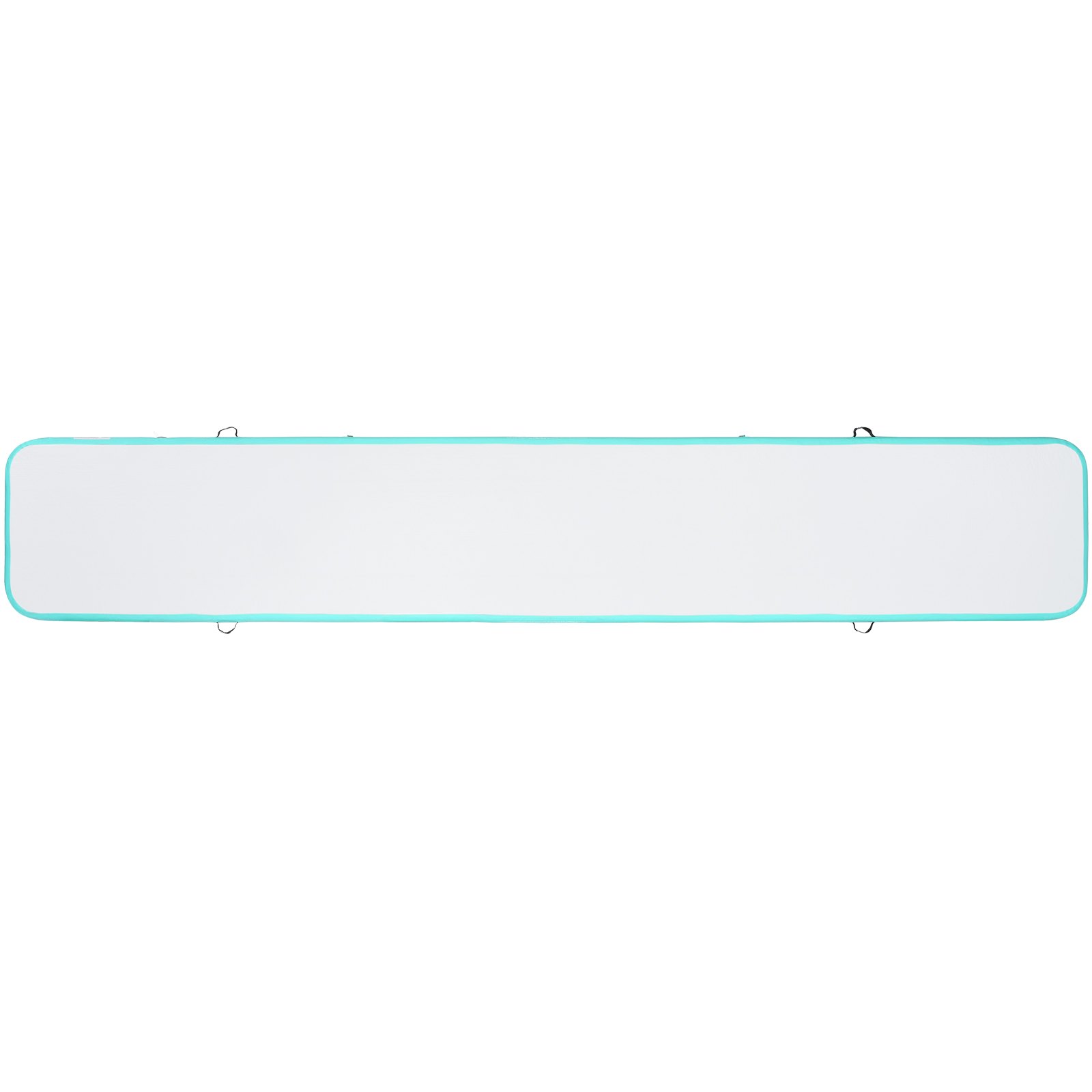 Colchoneta inflable para gimnasia VEVOR de 10 cm de grosor, con bomba eléctrica, ideal para uso doméstico, gimnasio, yoga, animación, playa, parque y agua, 6 m, color verde menta