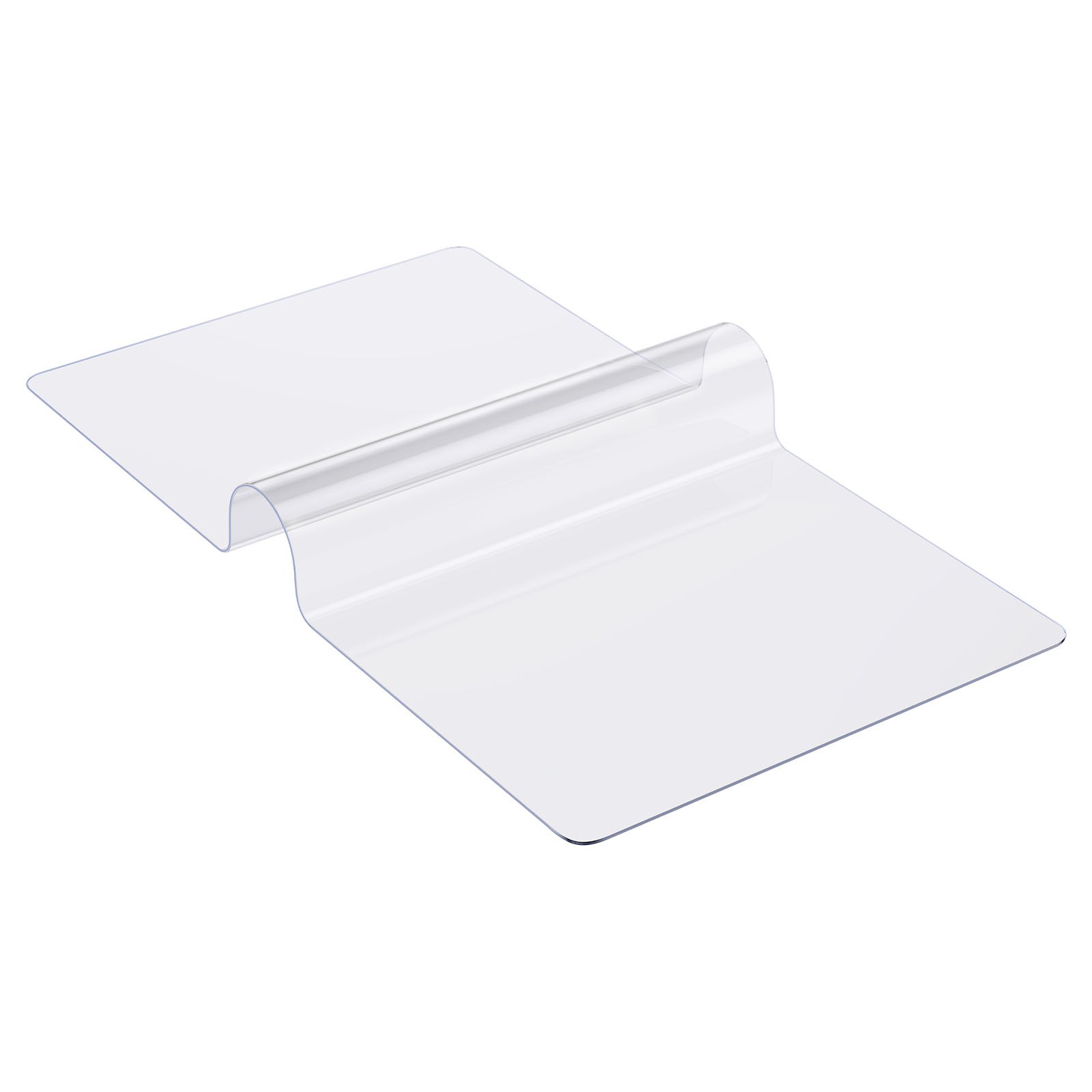 Protector de mesa de PVC VEVOR de 14 x 24 pulgadas, protector de escritorio de plástico transparente de 1,5 mm de grosor