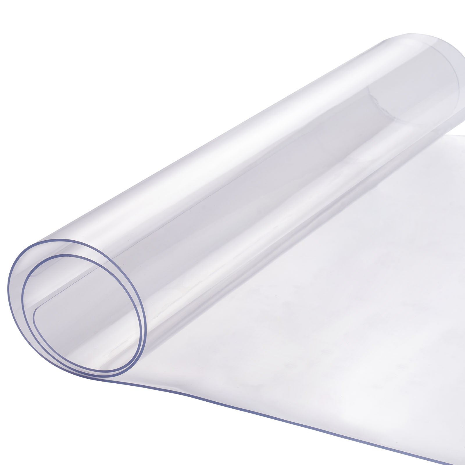 Protector de mesa de PVC VEVOR de 14 x 24 pulgadas, protector de escritorio de plástico transparente de 1,5 mm de grosor