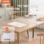 VEVOR - Mantel de plástico transparente de 1,5 mm de grosor y 40 x 60 pulgadas, rectangular, de PVC, impermeable y fácil de limpiar, para oficina, tocador, comedor, mesa de noche