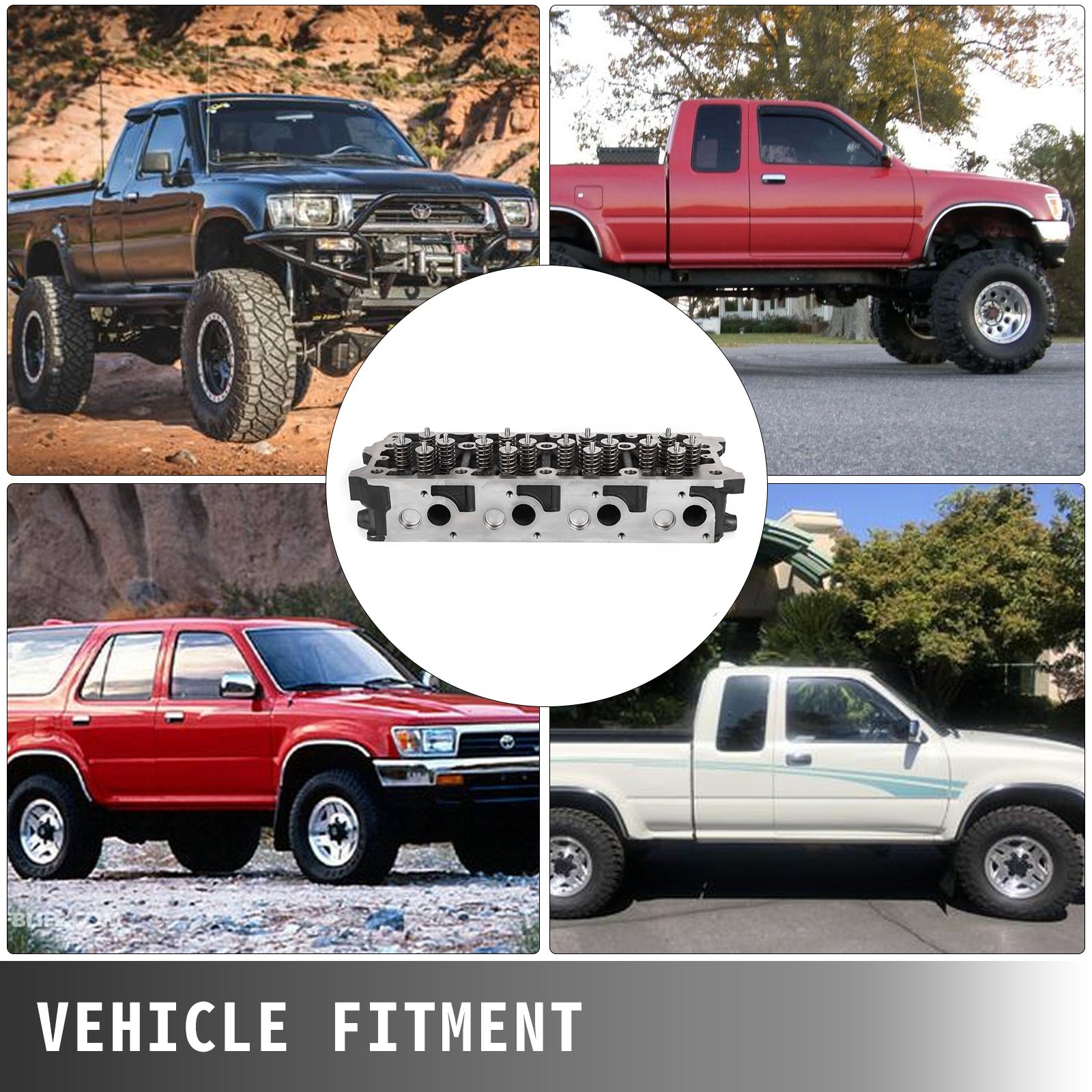 Culatas VEVOR Powerstroke 6.4L compatibles con Ford F250, F350, F450 y F550 (modelos 2008-2010)