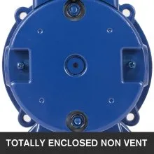 Motor VEVOR DC, velocidad nominal 1750 RPM, motor eléctrico de 1/2 HP 90V Motor de imán permanente