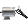 Controlador de motor eléctrico sin escobillas VEVOR plateado con cableado adjunto y montaje de metal.