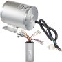 Controlador de motor eléctrico sin escobillas VEVOR con arnés de cableado y conectores.