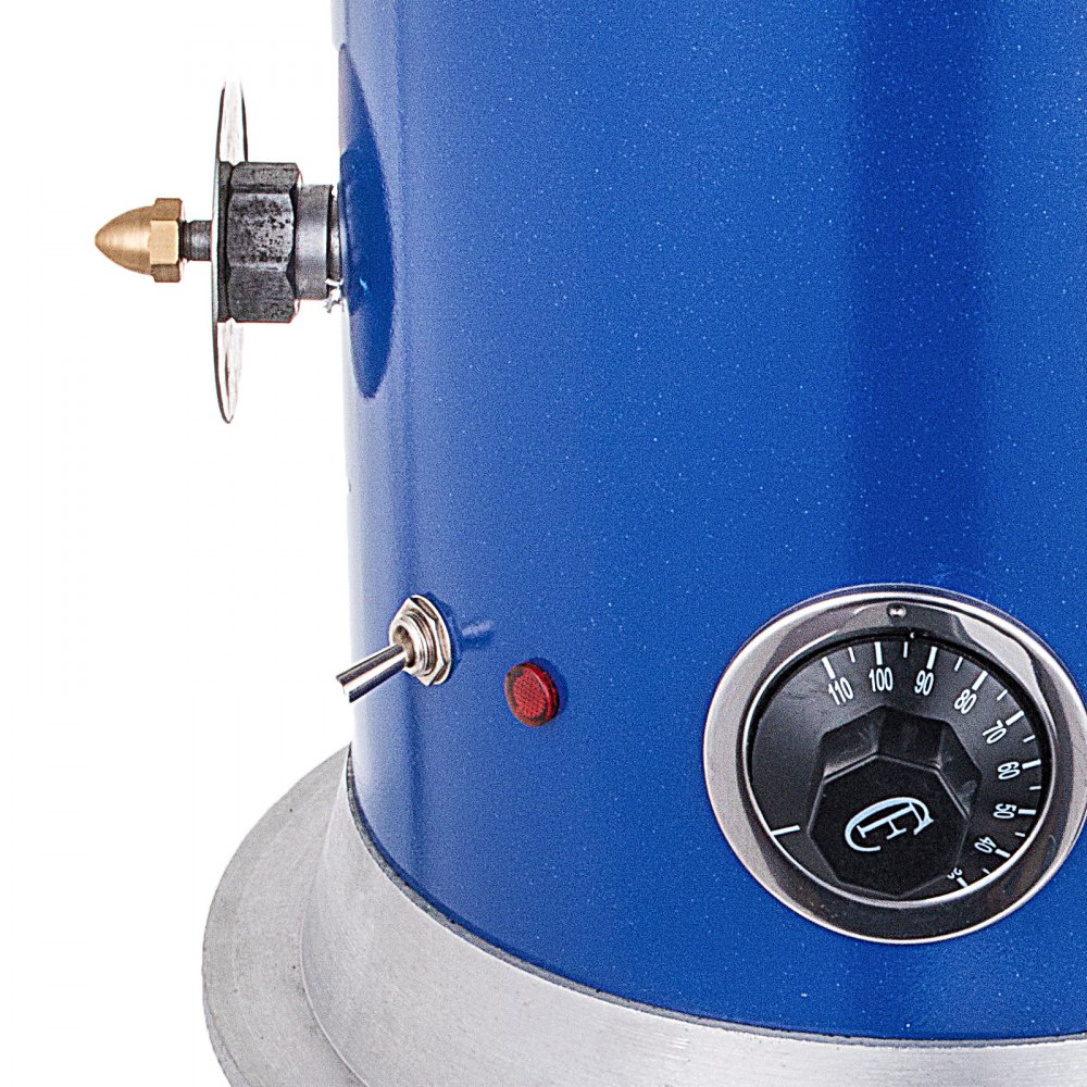 Inyector de cera VEVOR, máquina de inyección de cera de 2,5 L, máquina de fundición de cera de 500 W con boquilla doble para inyección de cera de joyería