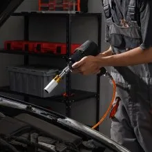 VEVOR Kit de Dados Profundos SAE de 6 Puntas y Métricos con Impulsión de 12,7 mm