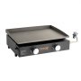 VEVOR Gas Griddle, 2 Burner Tabletop Griddle, 22 inch Portable Griddles Propane with Oil Drain Hole & Oil Collection Tray, 22000BTU Camping Flat Top Grill for Outdoor Cooking, Tailgating, LPG