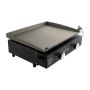 VEVOR Gas Griddle, 2 Burner Tabletop Griddle, 22 inch Portable Griddles Propane with Oil Drain Hole & Oil Collection Tray, 22000BTU Camping Flat Top Grill for Outdoor Cooking, Tailgating, LPG