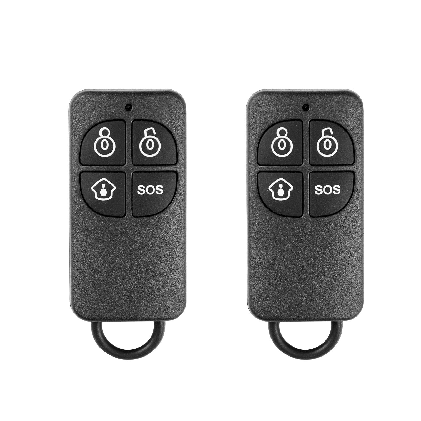 Timbre de puerta VEVOR, 12 V CC, inalámbrico, con sensor de contacto para puerta abierta y alcance de 200 m, control remoto con aplicación, alerta de timbre para negocios, tiendas, hogar y oficina (6 sensores + 1 receptor)