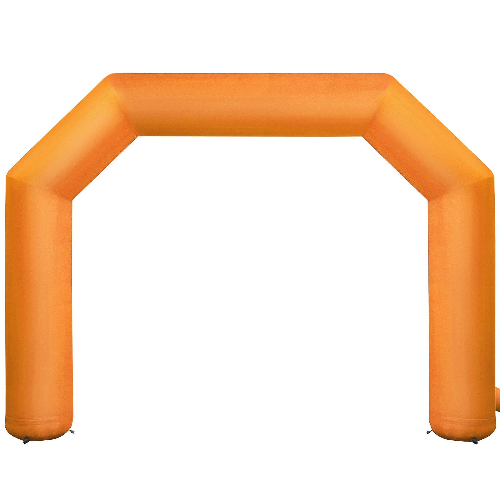 Arco inflable VEVOR naranja con construcción duradera y color brillante.