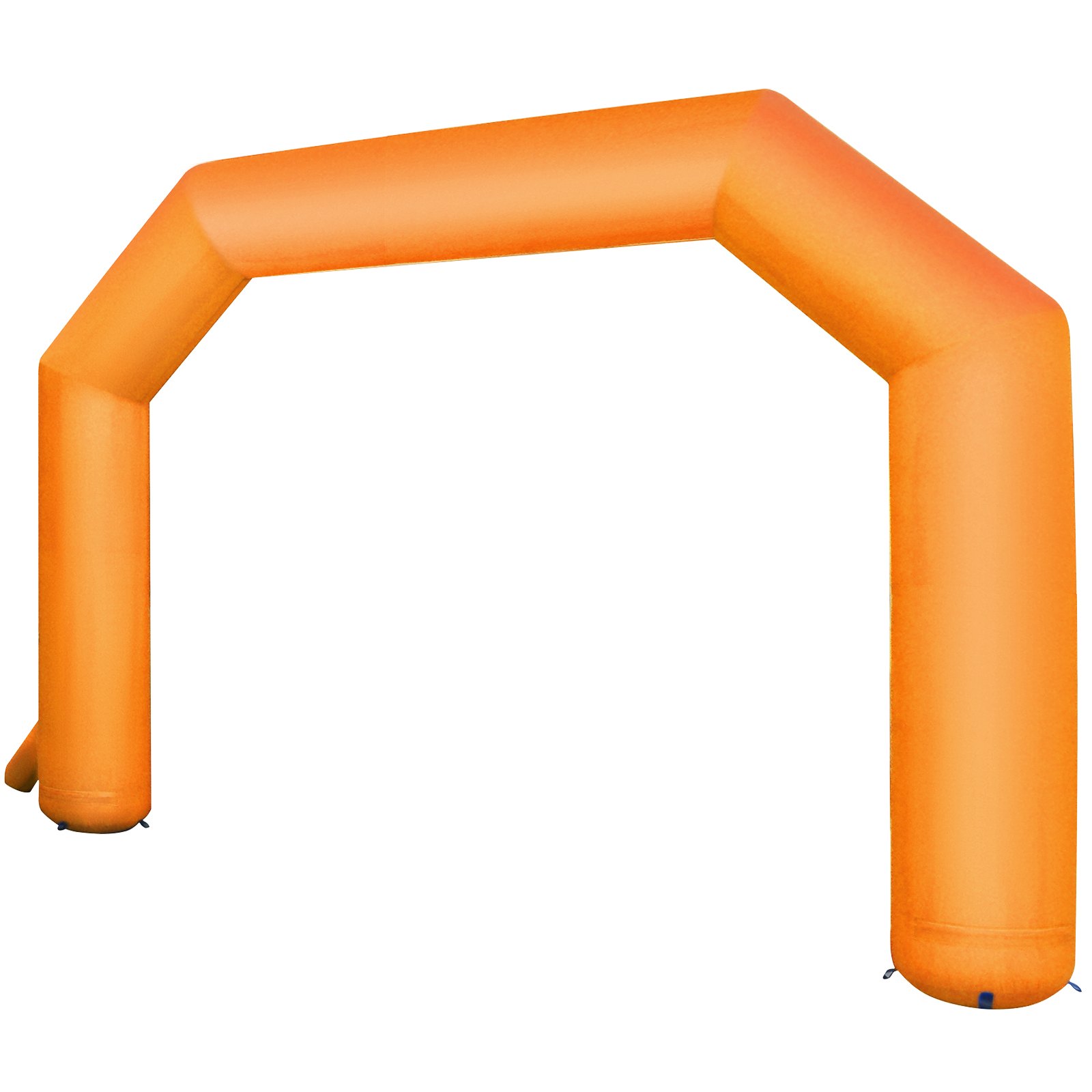 Arco inflable VEVOR color naranja brillante para eventos y promociones.