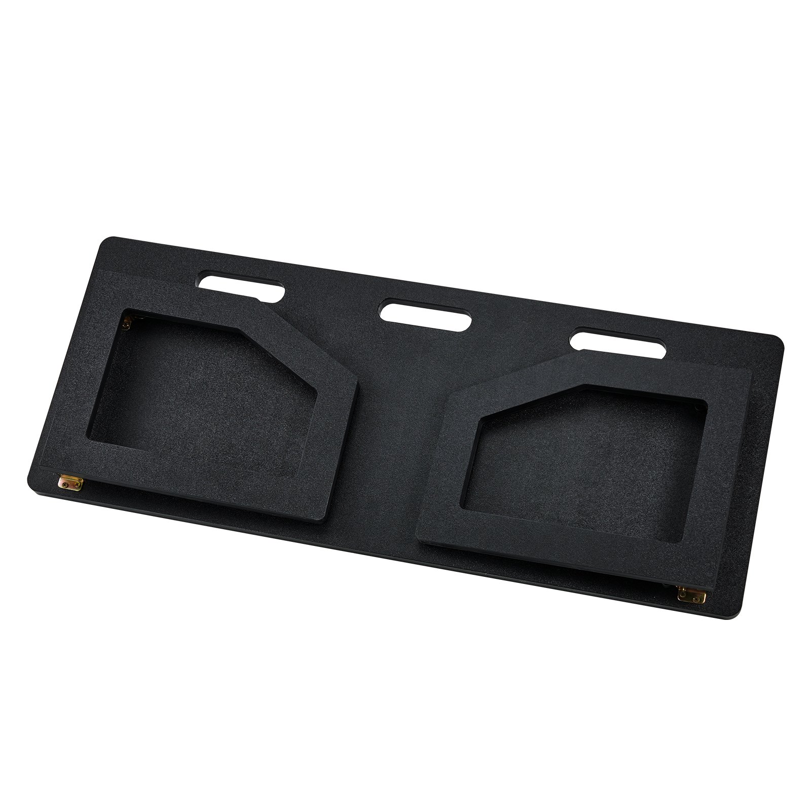 VEVOR Tabla de rebote de fútbol, ​​pared de fútbol portátil de 40 x 16 pulgadas con rebote de 2 ángulos, tabla de rebote plegable de HDPE, equipo de entrenamiento de fútbol para niños y adultos, práctica de pases y tiros