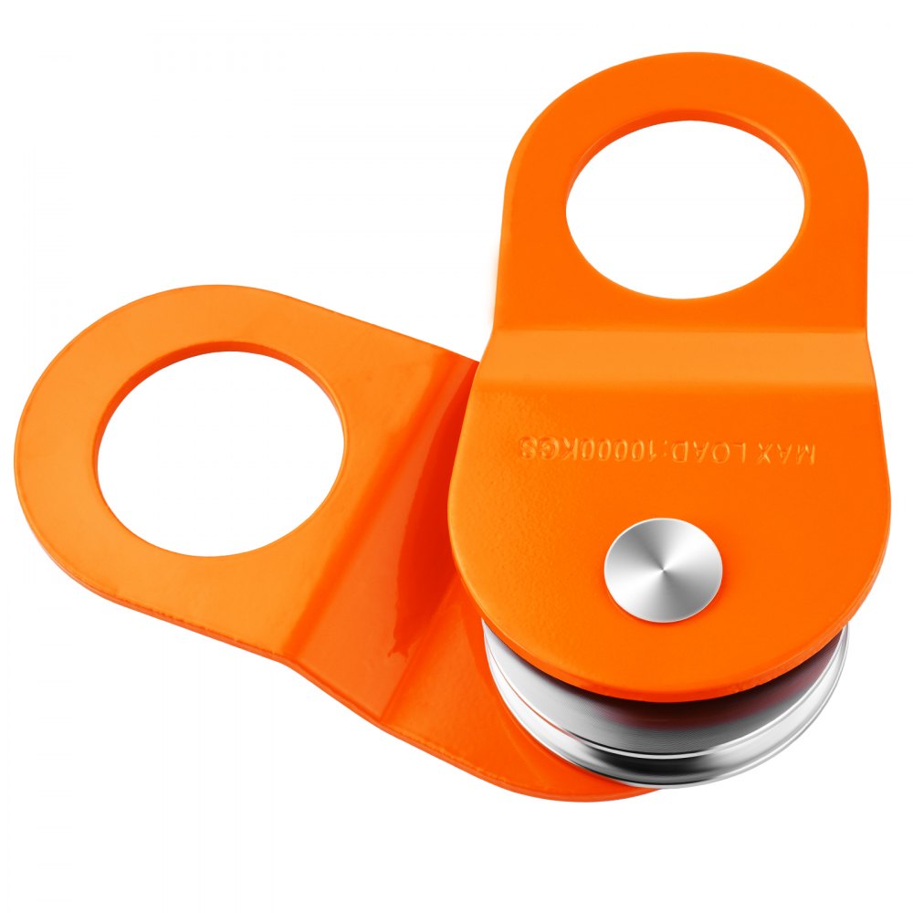 Bloque de cabrestante VEVOR de 10 toneladas, sistema de poleas de aparejo con capacidad de 22 000 lb, compatible con cuerdas de 0,4" a 0,55", accesorios de gancho para cabrestante, accesorio de recuperación todoterreno resistente para camiones, tractores, vehículos todo terreno y UTV.