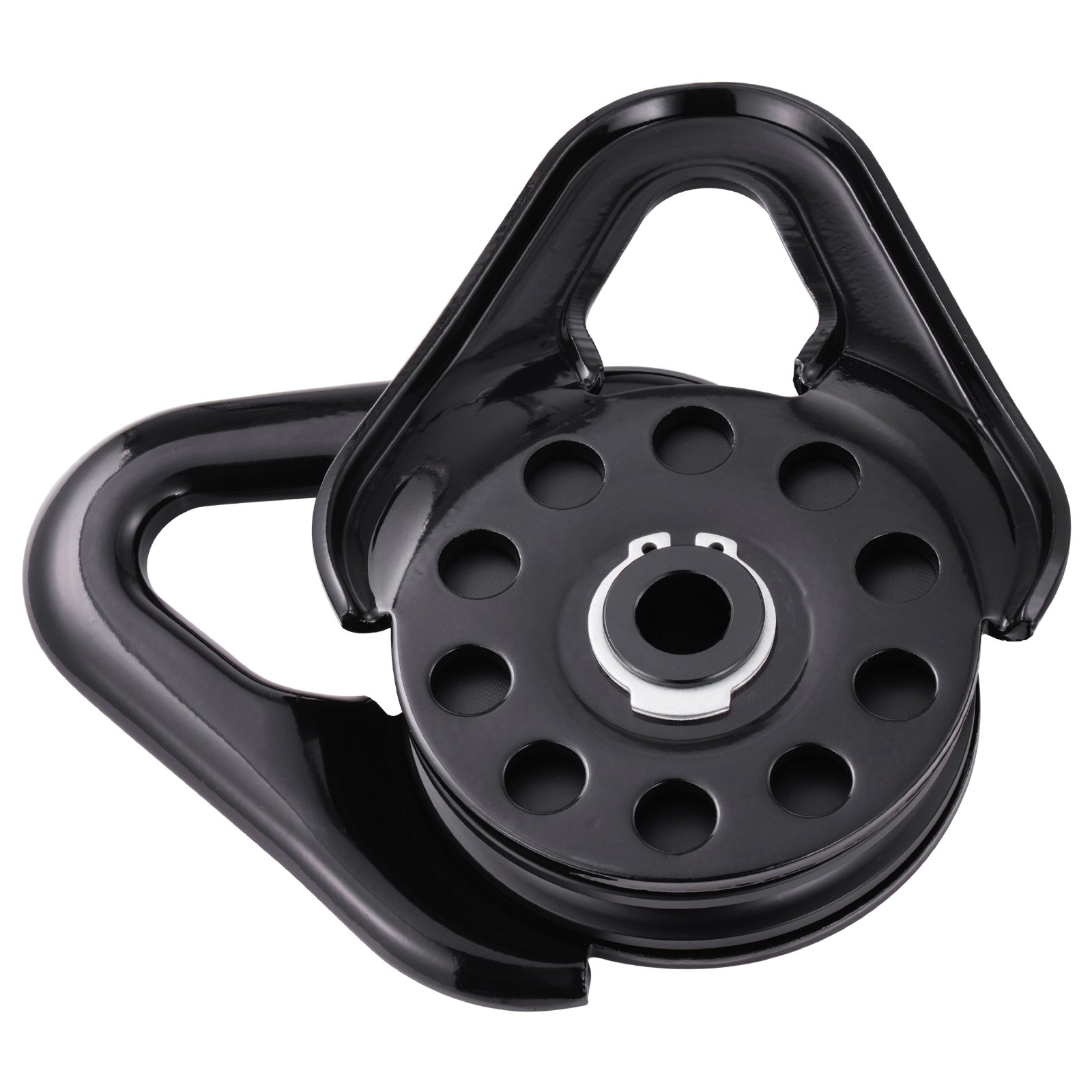 Bloque de arranque VEVOR de 14,5 toneladas para recuperación de cabrestante, resistente, con resistencia a la rotura de 32 000 lb, compatible con cuerda de 3/8 de pulgada, accesorio compacto para recuperación todoterreno para remolque y recuperación en camiones, tractores, vehículos todo terreno y UTV.
