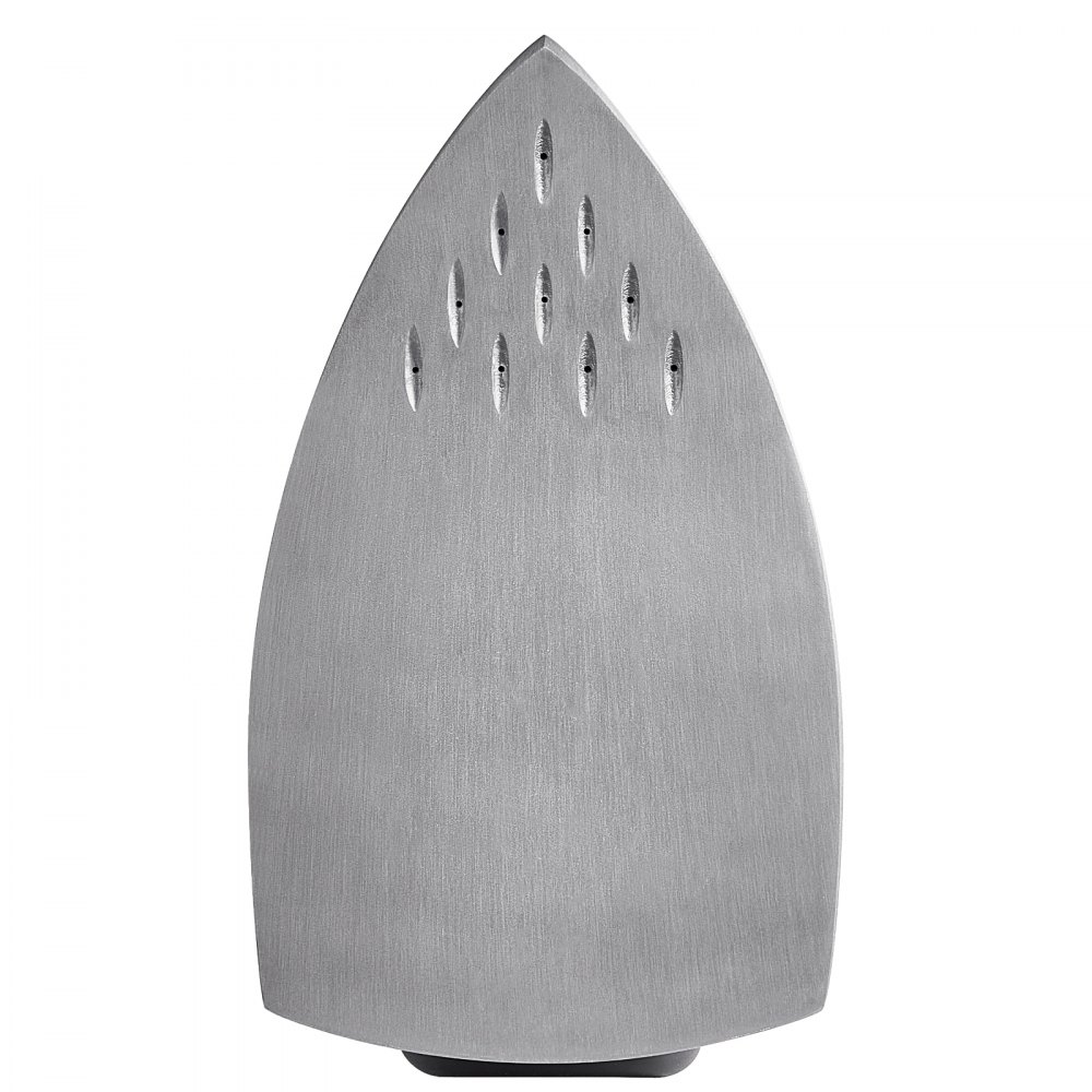 Plancha de vapor por gravedad VEVOR de 1000 W con depósito de gran capacidad de 3,5 L, cartuchos desmineralizadores, base antiadherente y 5 ajustes de temperatura. Juego de plancha de vapor eléctrica industrial.