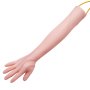 El kit de práctica de flebotomía VEVOR incluye un modelo de brazo realista con venas visibles.