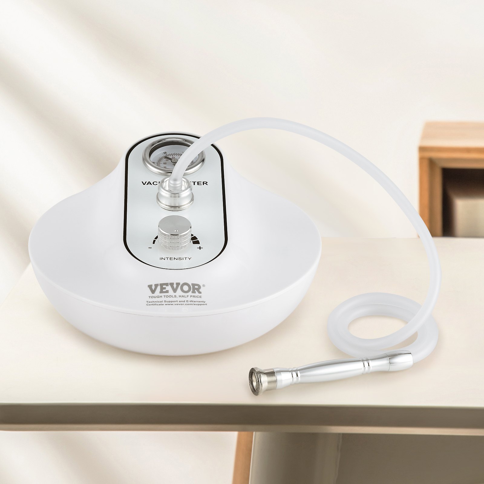 VEVOR Máquina de microdermoabrasión de diamante, máquina de dermoabrasión profesional 3 en 1, equipo de cuidado de la piel facial para salón de spa en casa, con 9 puntas de diamante, 2 botellas de spr